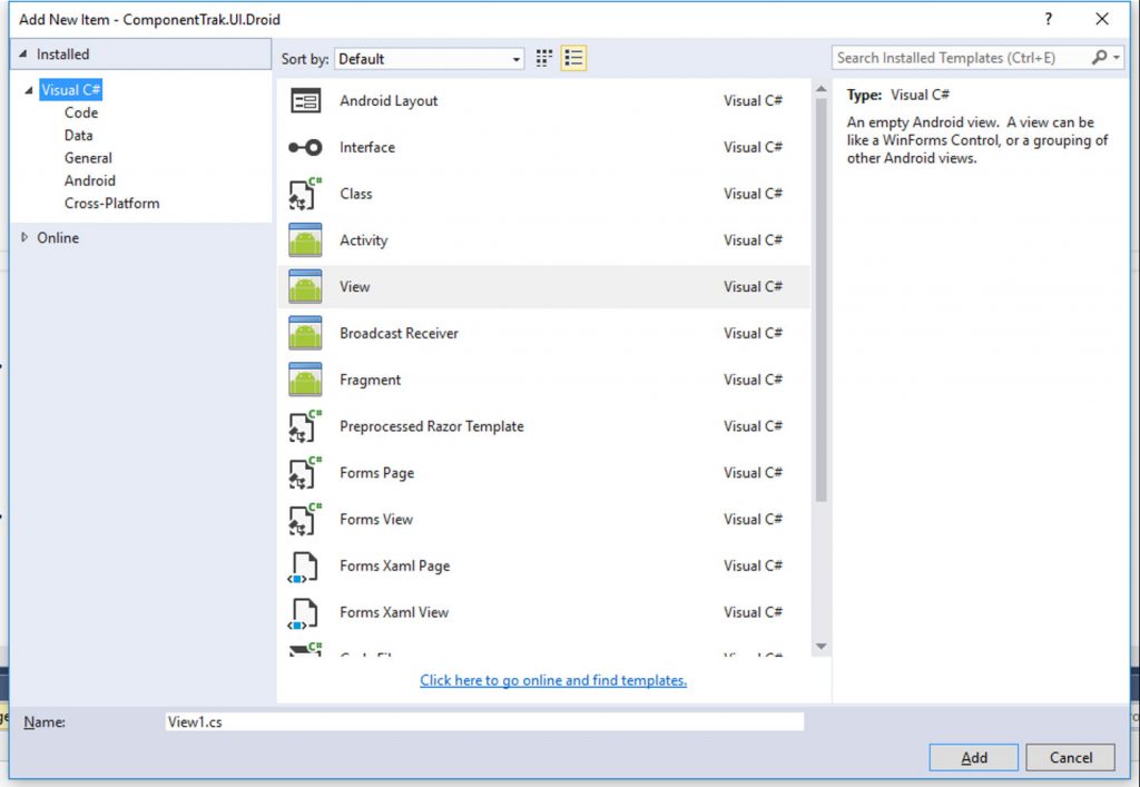 Creating a custom native control using Xamarin.Android by Jeff Wyzard