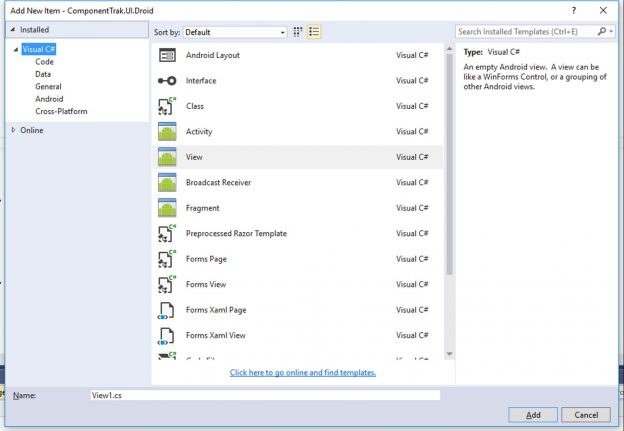 Creating a custom native control using Xamarin.Android | Jeff Wyzard